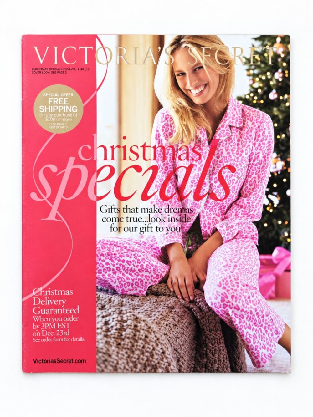 Victoria's Secret Christmas Specials Catalog Vol 1 2004 Holiday Fashion